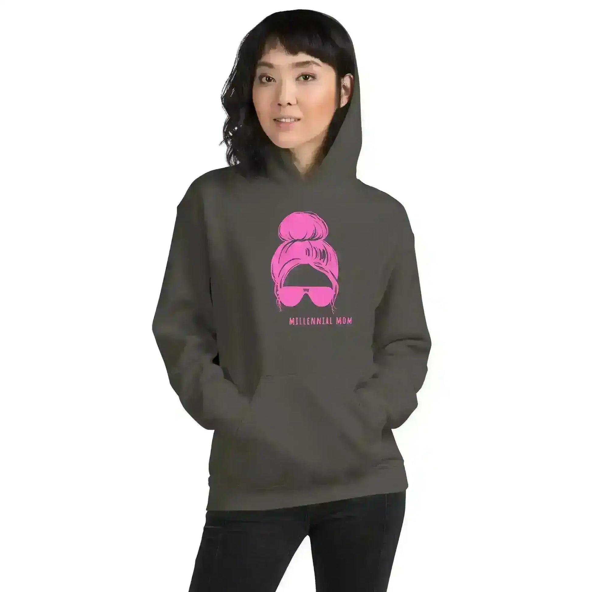 Millennial Mom - Pullover Hoodie - Cady Creations