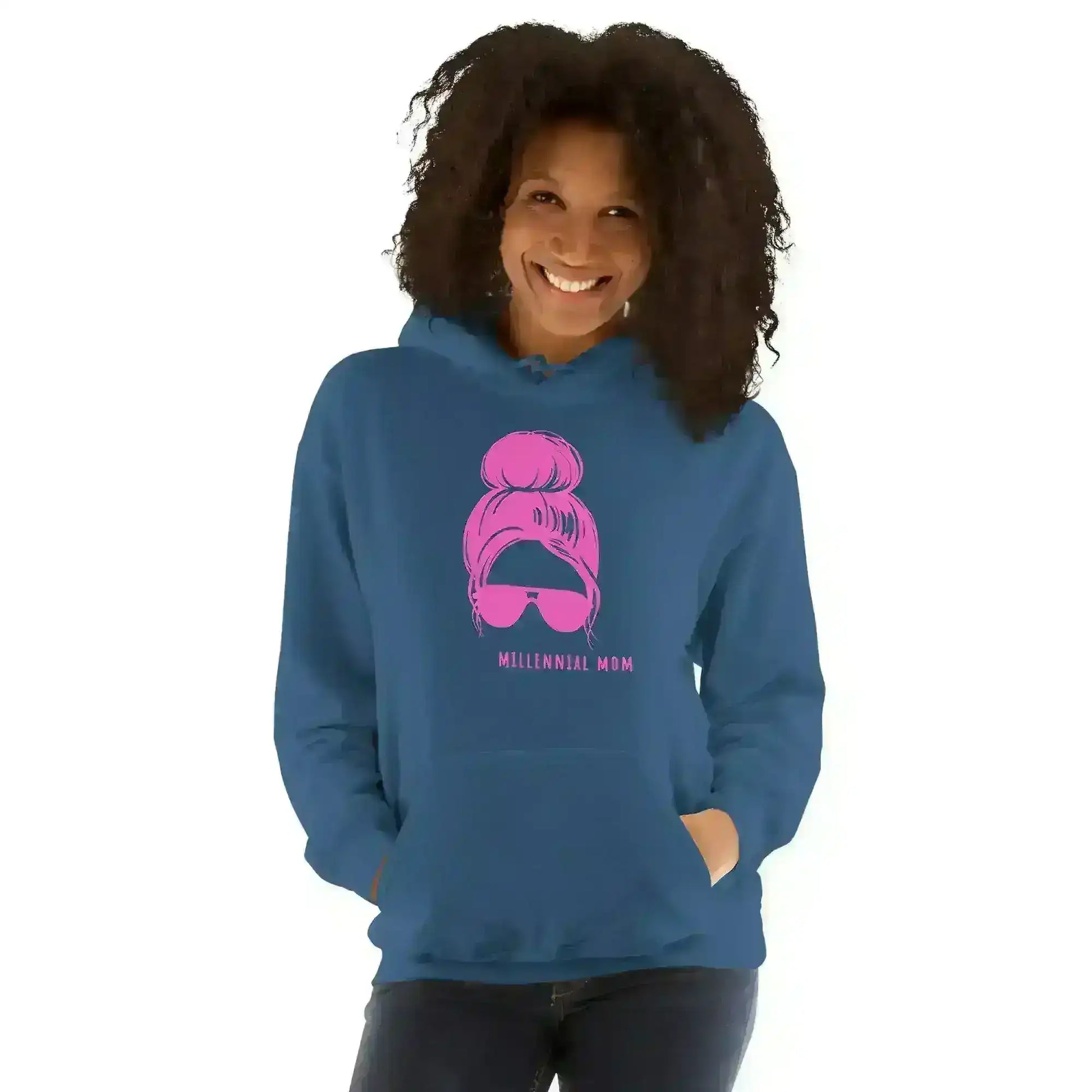 Millennial Mom - Pullover Hoodie - Cady Creations