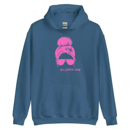 Millennial Mom - Pullover Hoodie - Cady Creations