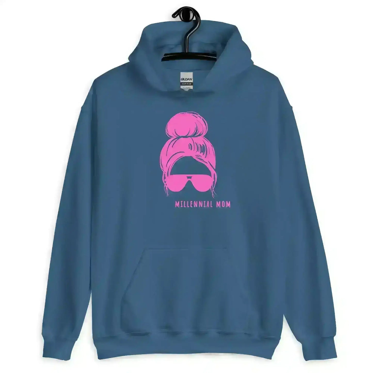 Millennial Mom - Pullover Hoodie - Cady Creations