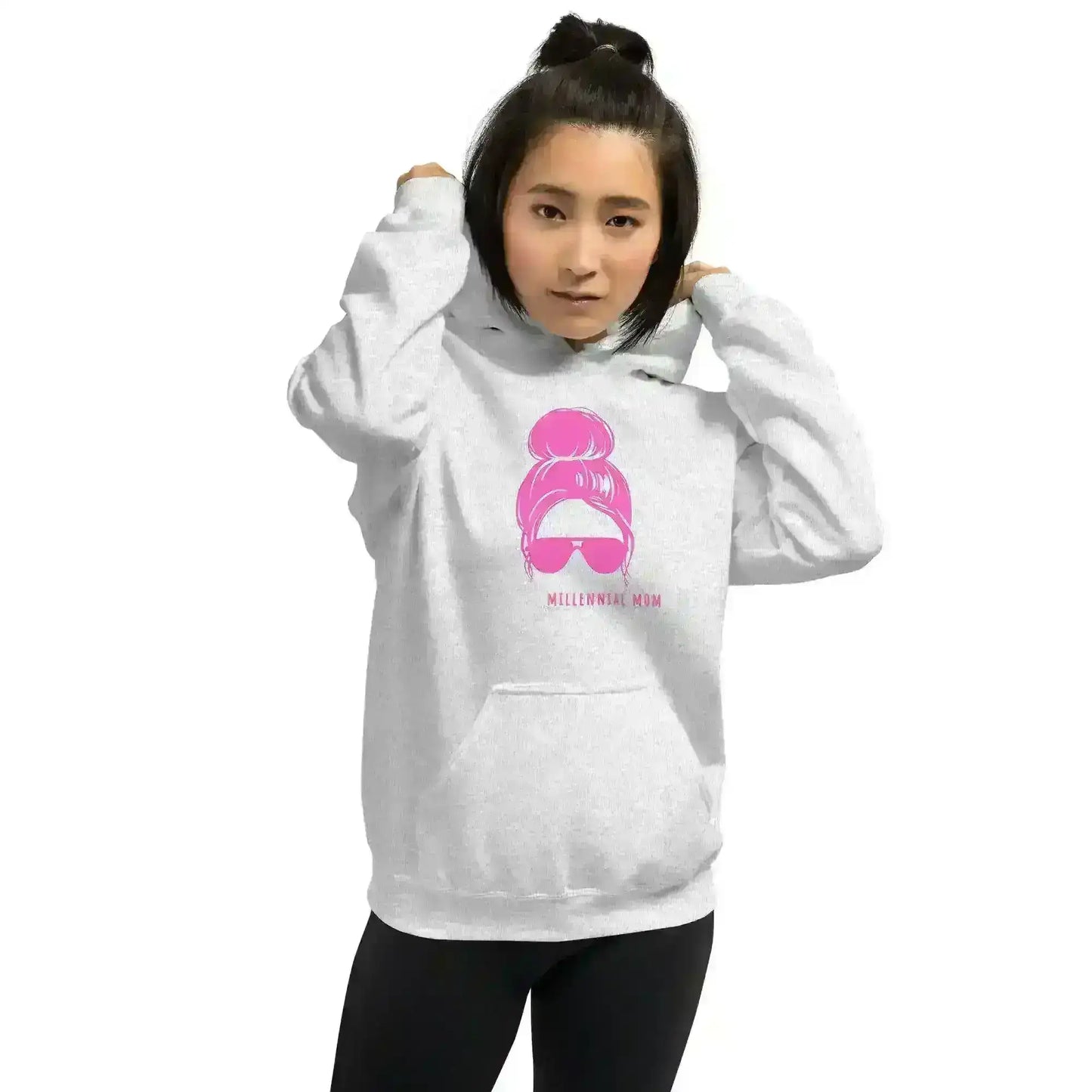 Millennial Mom - Pullover Hoodie - Cady Creations