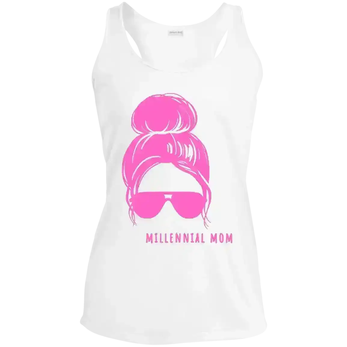 Millennial Mom Racerback Tank - Cady Creations