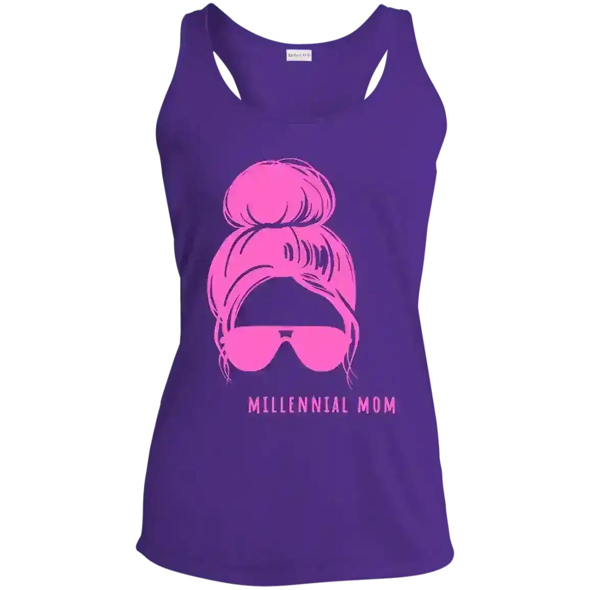 Millennial Mom Racerback Tank - Cady Creations