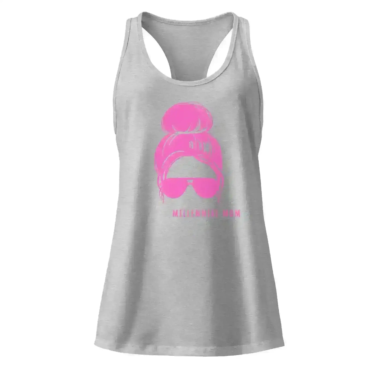 Millennial Mom - Racerback Tank - Cady Creations