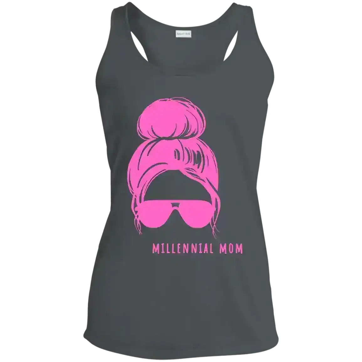 Millennial Mom Racerback Tank - Cady Creations
