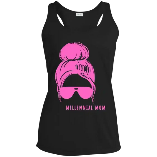 Millennial Mom Racerback Tank - Cady Creations