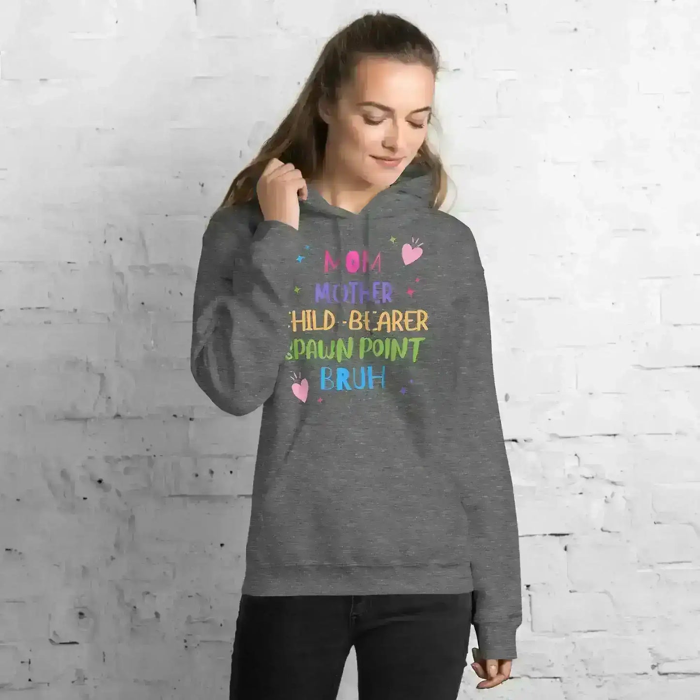 Mom Evolution Gaming - Pullover Hoodie - Cady Creations