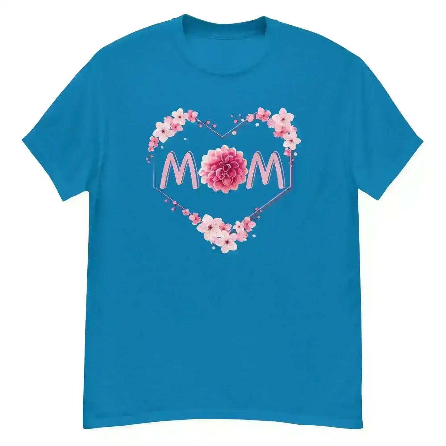 Mom Floral Heart - Unisex Tee - Cady Creations