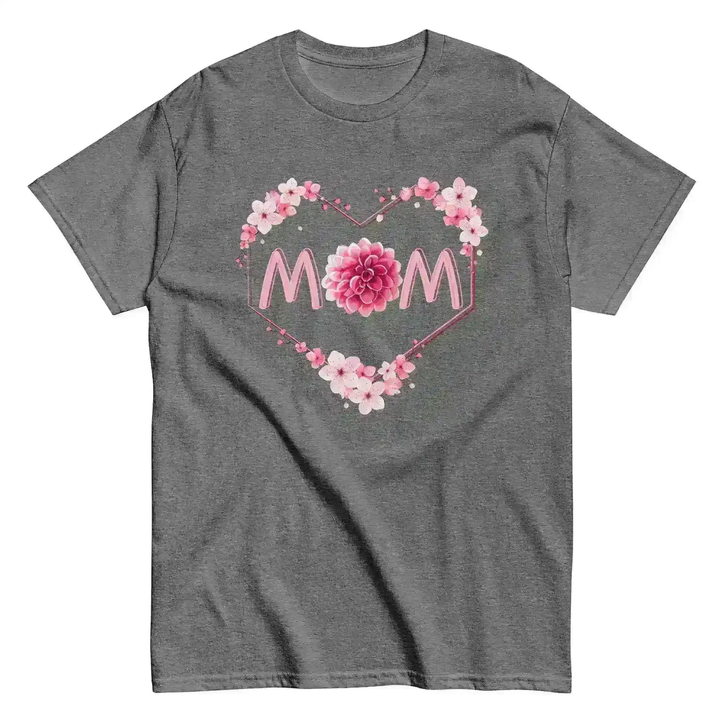 Mom Floral Heart - Unisex Tee - Cady Creations