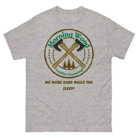 Morning Wood Lumber Company - Unisex Tee - Cady Creations