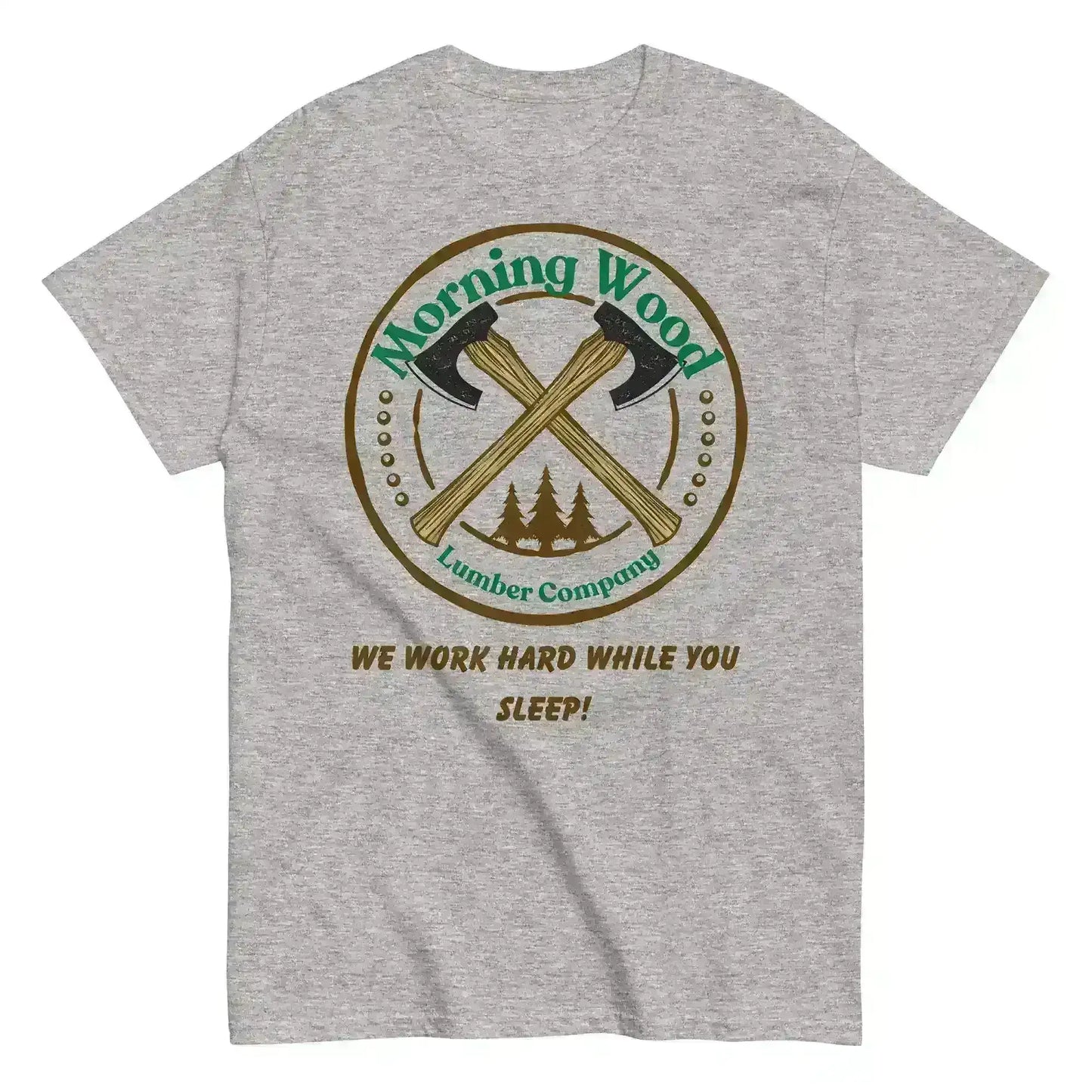 Morning Wood Lumber Company - Unisex Tee - Cady Creations