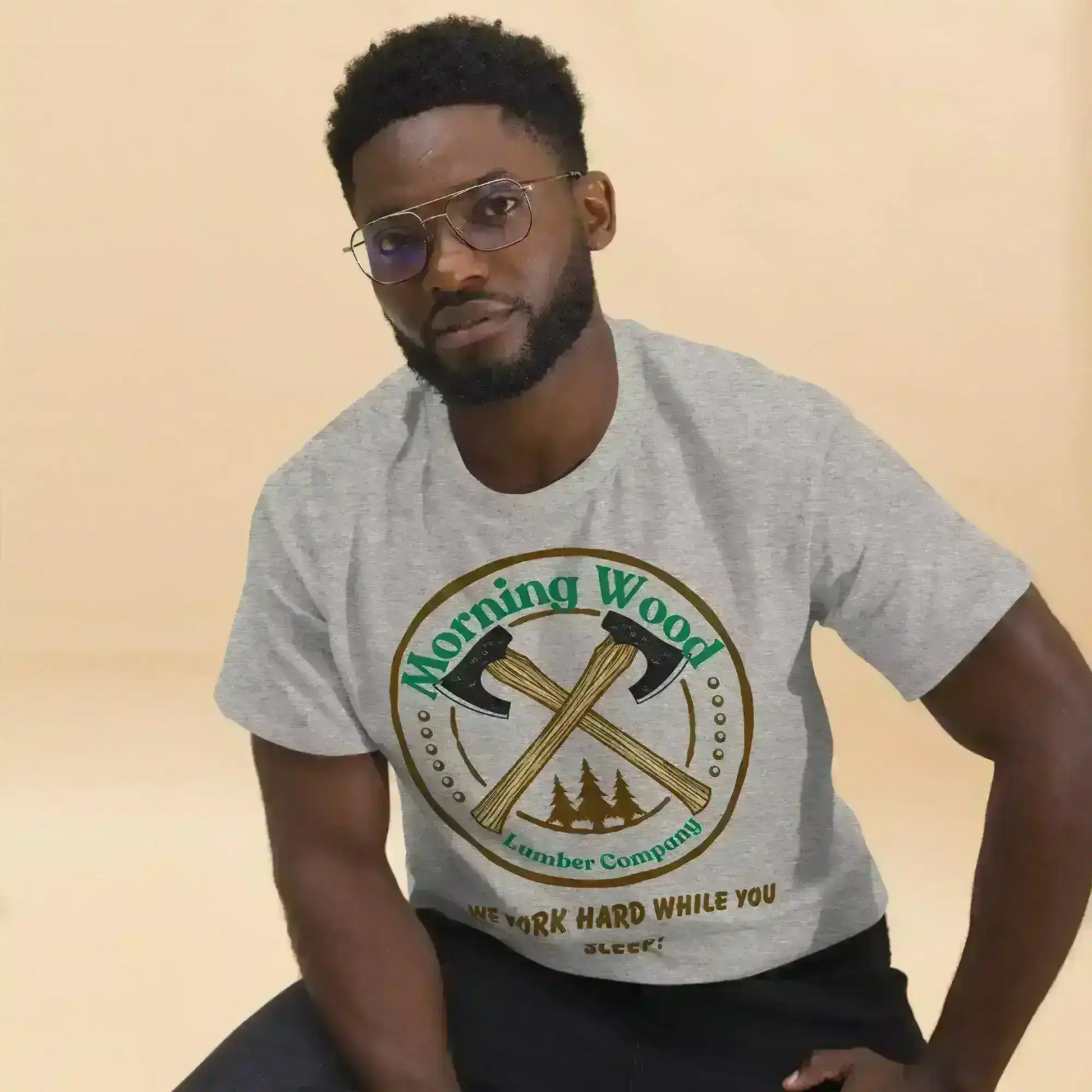 Morning Wood Lumber Company - Unisex Tee - Cady Creations