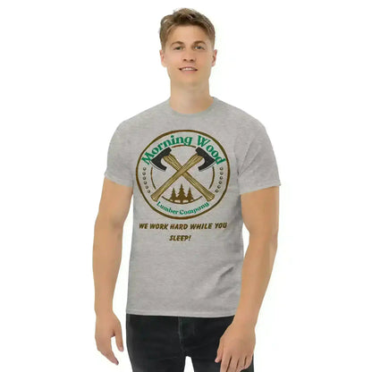 Morning Wood Lumber Company - Unisex Tee - Cady Creations