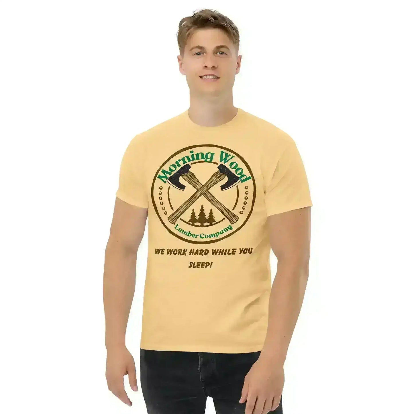 Morning Wood Lumber Company - Unisex Tee - Cady Creations