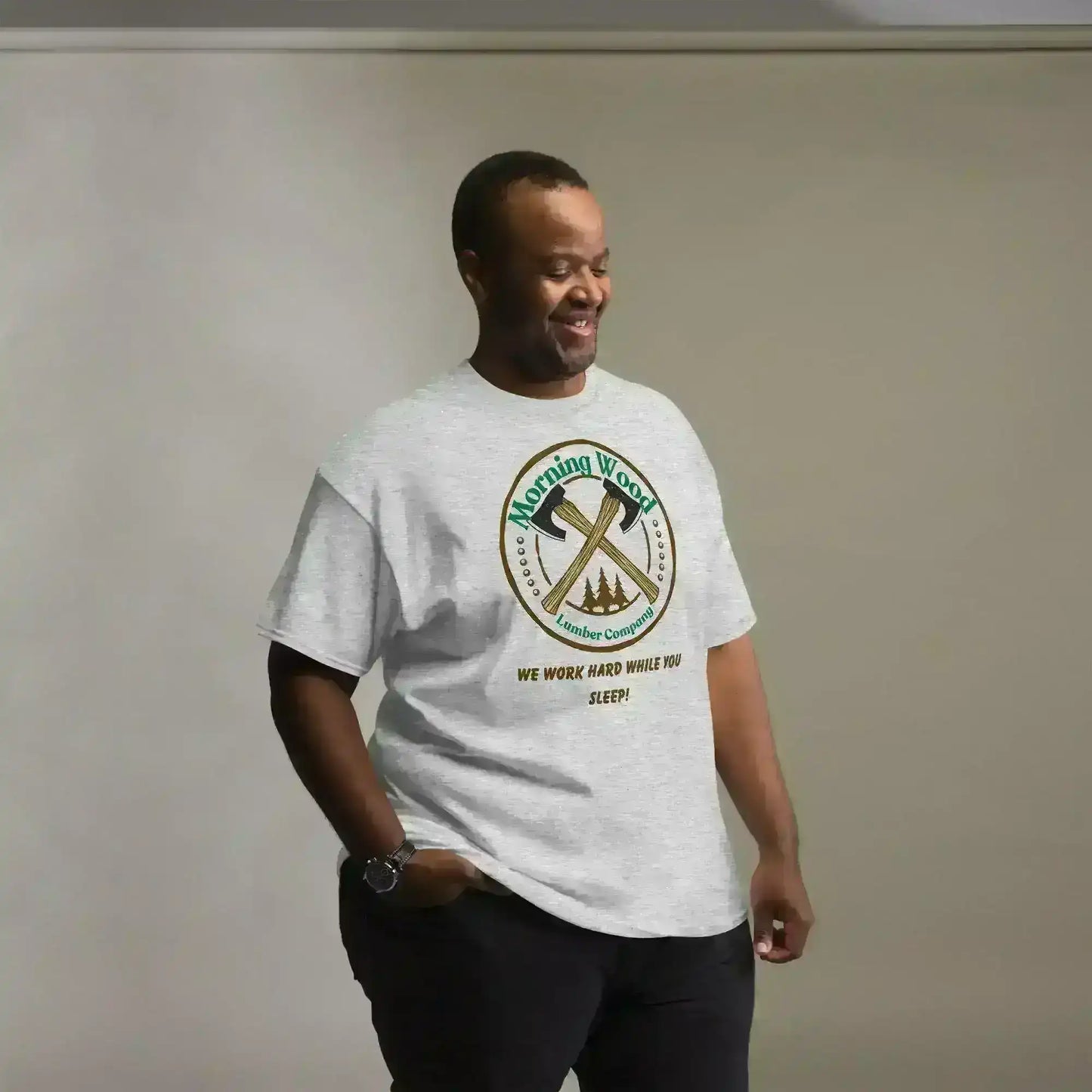 Morning Wood Lumber Company - Unisex Tee - Cady Creations