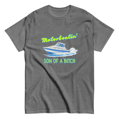 Motorboatin Son of A Bitch Wedding Crashers - Unisex Tee - Cady Creations