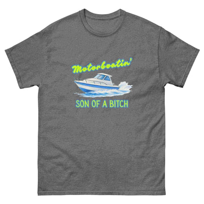 Motorboatin Son of A Bitch Wedding Crashers - Unisex Tee - Cady Creations