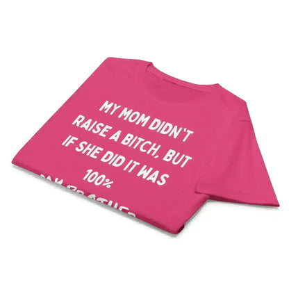 My Brother Is The Problem Sibling - Fitted Tee - Cady Creations