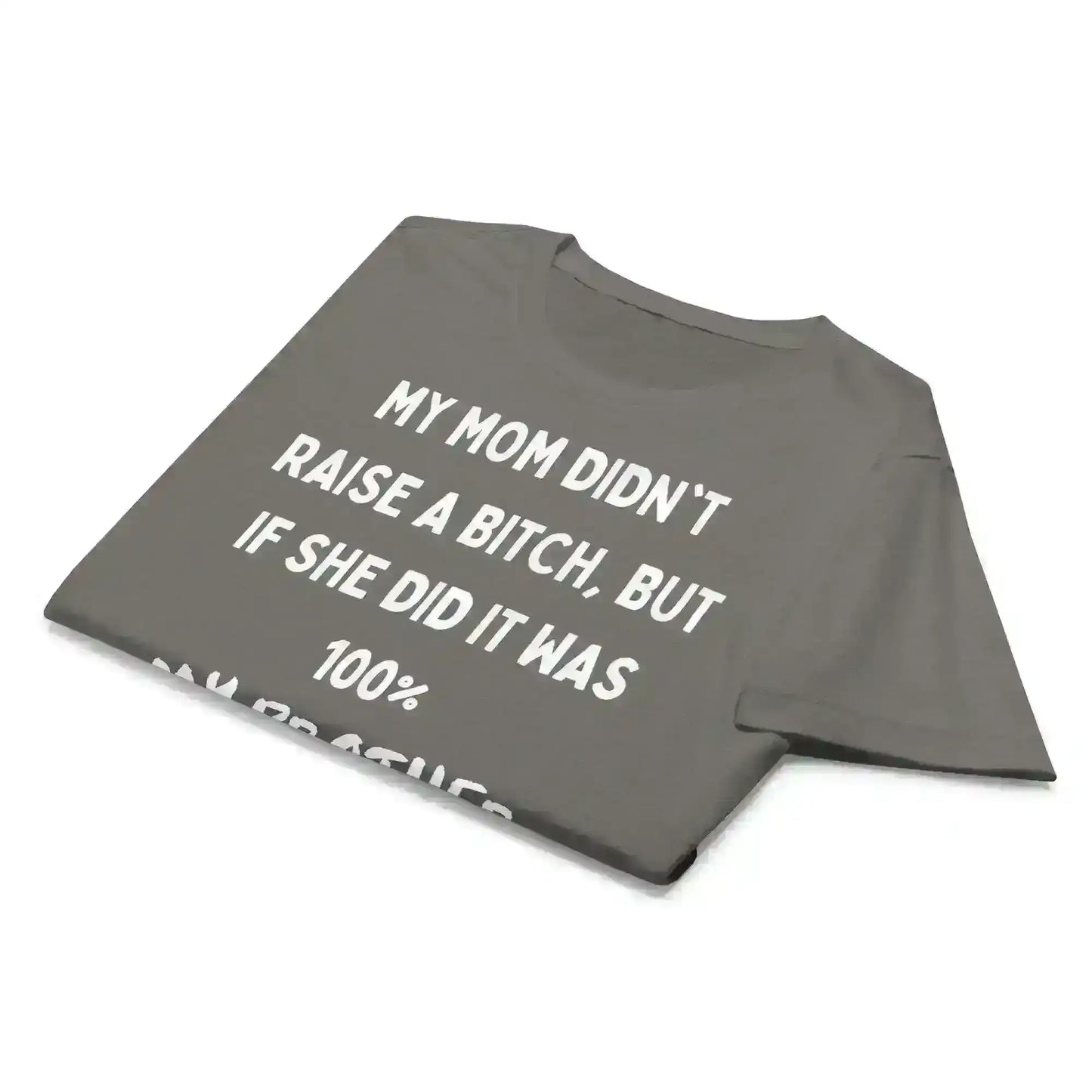 My Brother Is The Problem Sibling - Fitted Tee - Cady Creations