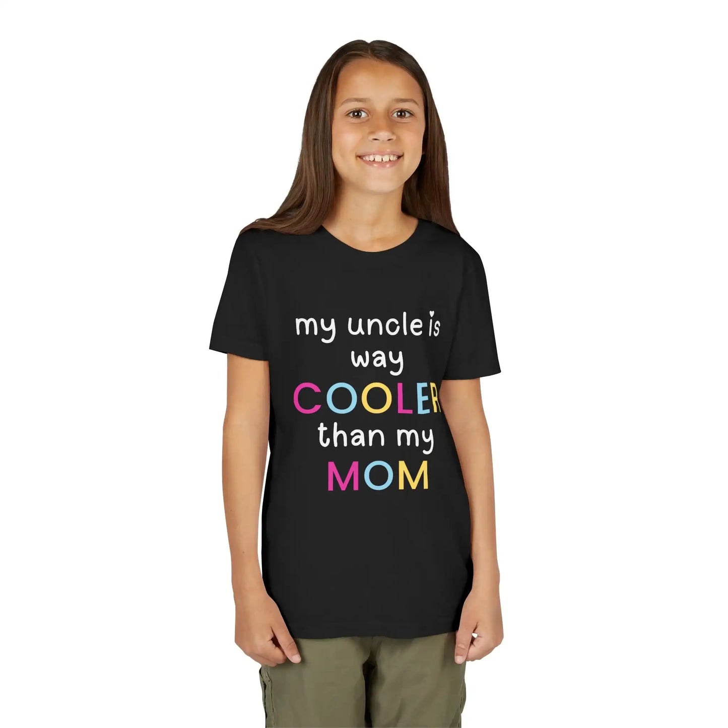  My Uncle Is Way Cooler Than My Mom - Youth Tee - Cady Creations