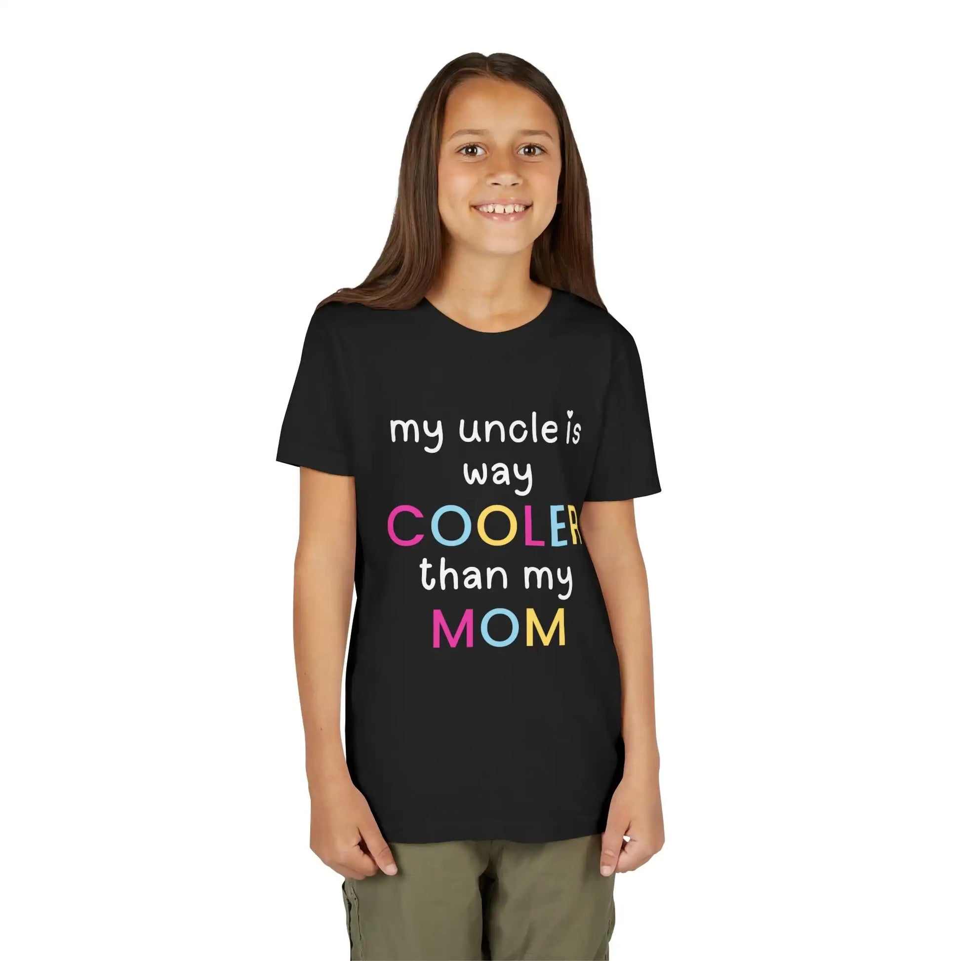  My Uncle Is Way Cooler Than My Mom - Youth Tee - Cady Creations