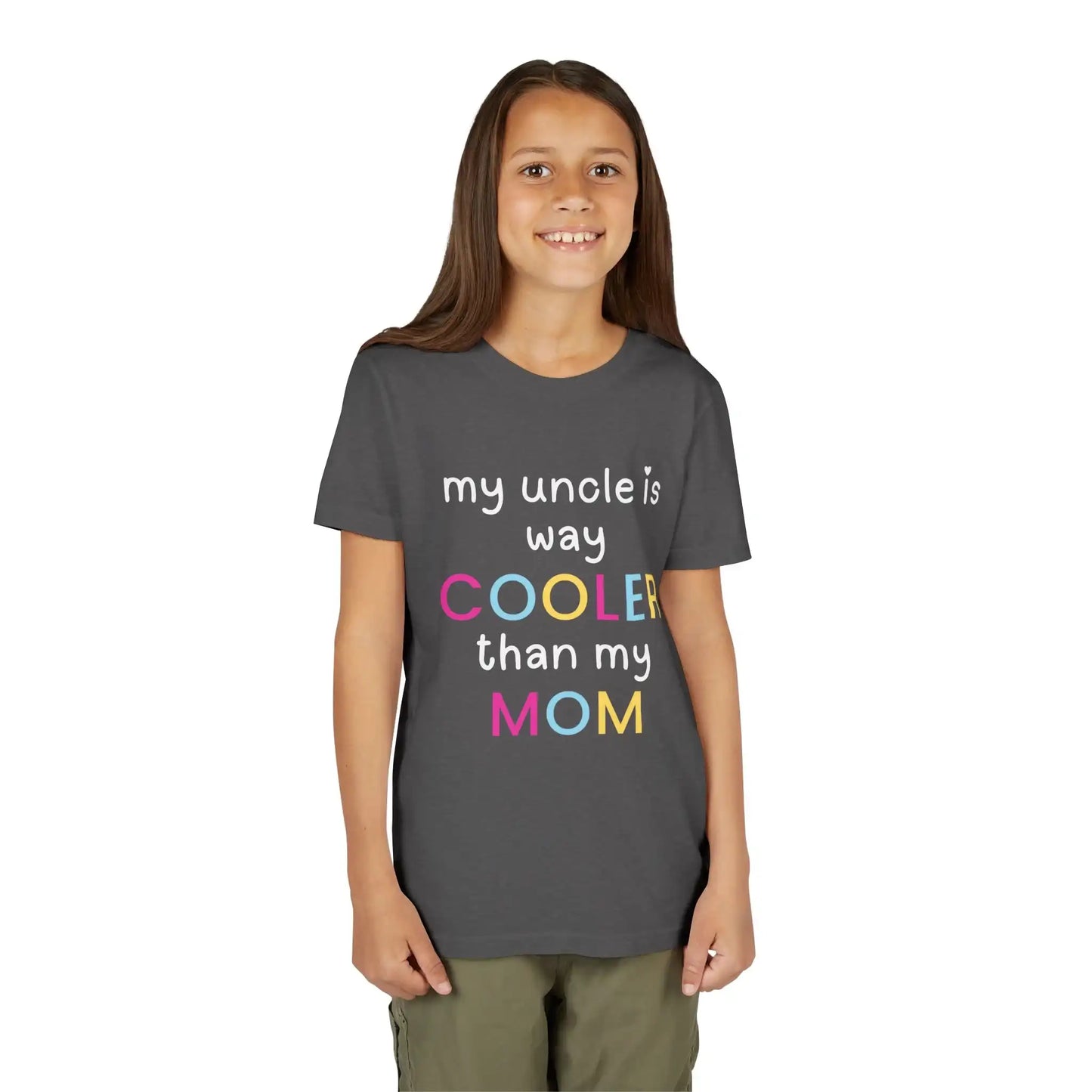  My Uncle Is Way Cooler Than My Mom - Youth Tee - Cady Creations