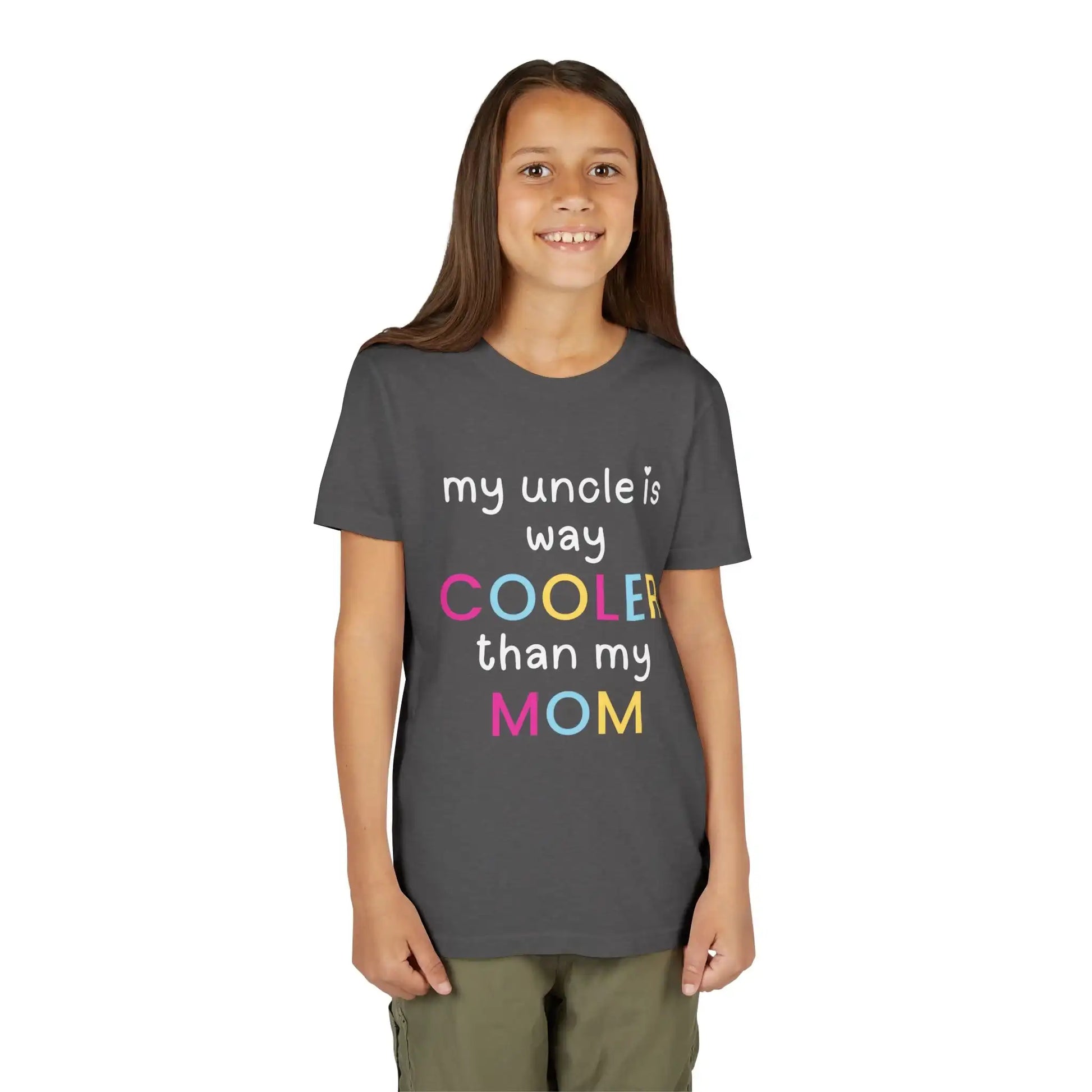  My Uncle Is Way Cooler Than My Mom - Youth Tee - Cady Creations
