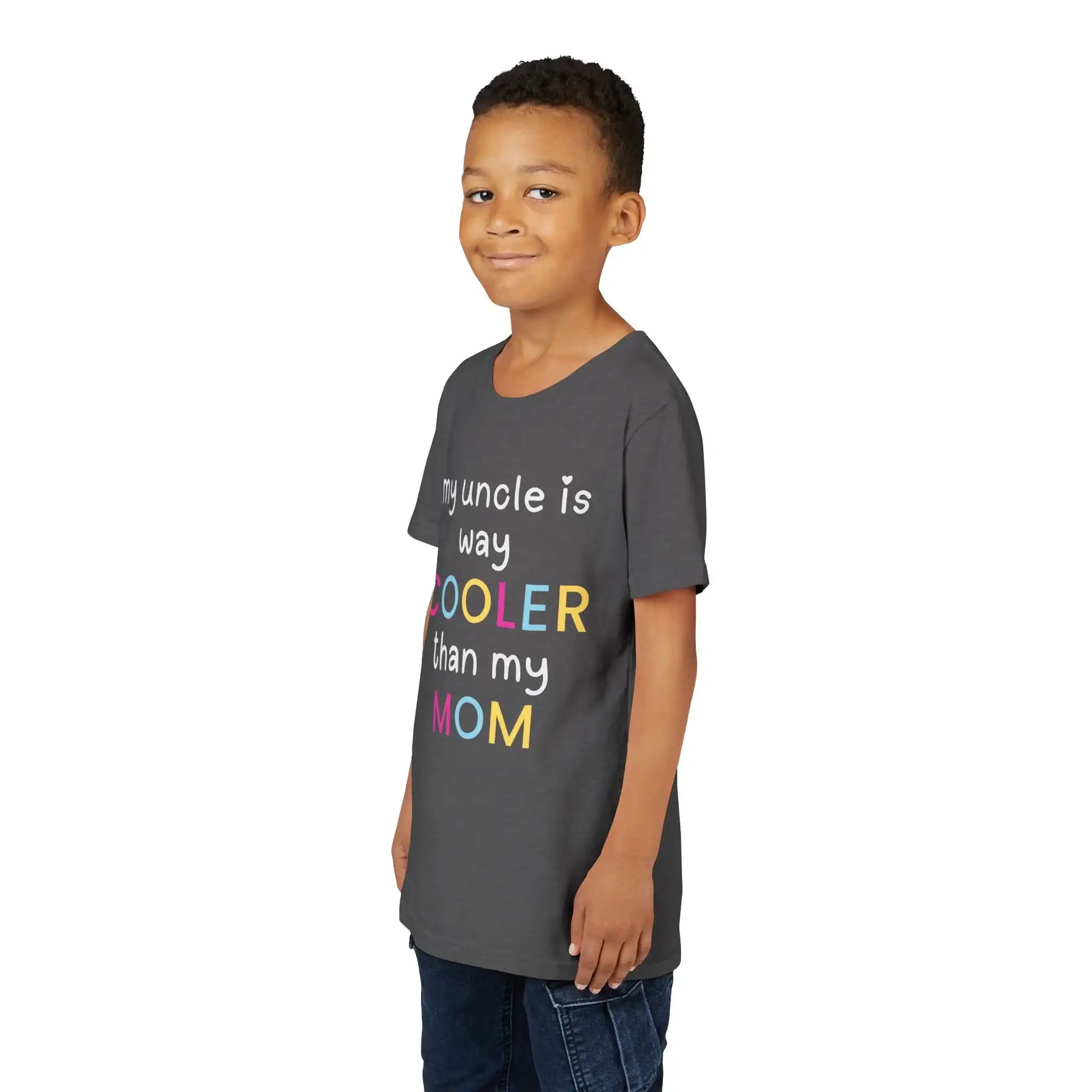  My Uncle Is Way Cooler Than My Mom - Youth Tee - Cady Creations