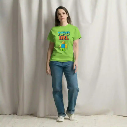 NPC IRL Unisex Tee - Internet Core Gaming Slang - Cady Creations