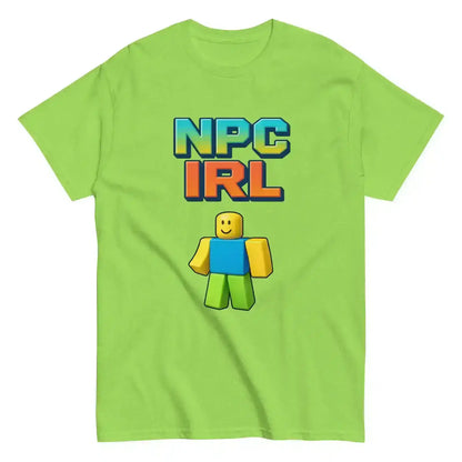 NPC IRL Unisex Tee - Internet Core Gaming Slang - Cady Creations