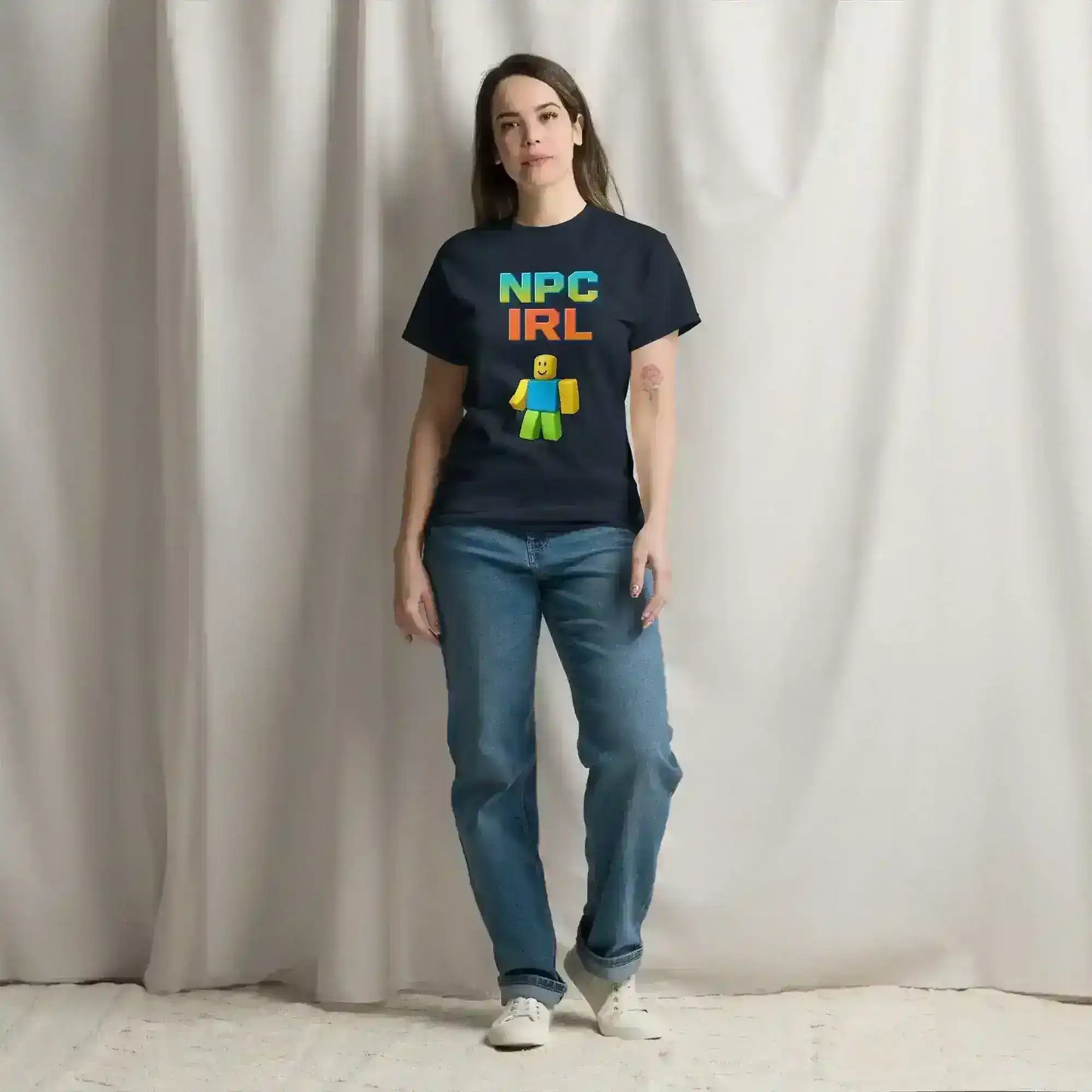 NPC IRL Unisex Tee - Internet Core Gaming Slang - Cady Creations