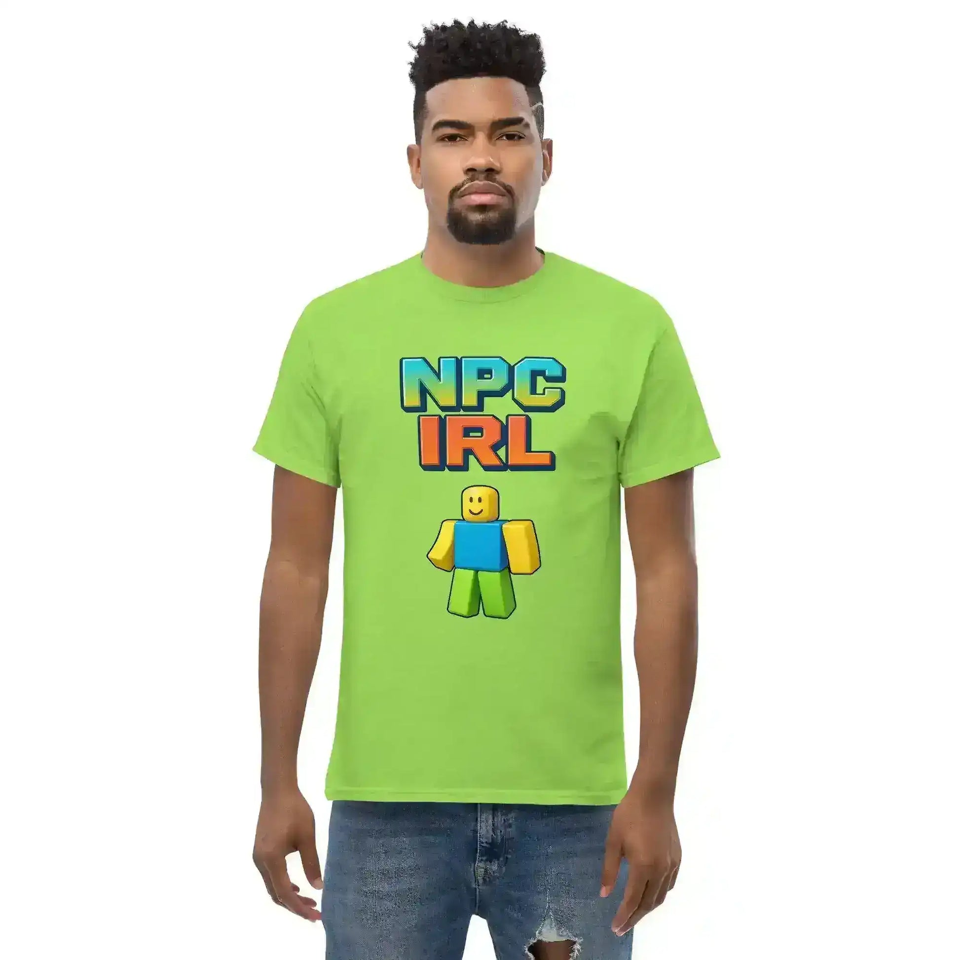 NPC IRL Unisex Tee - Internet Core Gaming Slang - Cady Creations