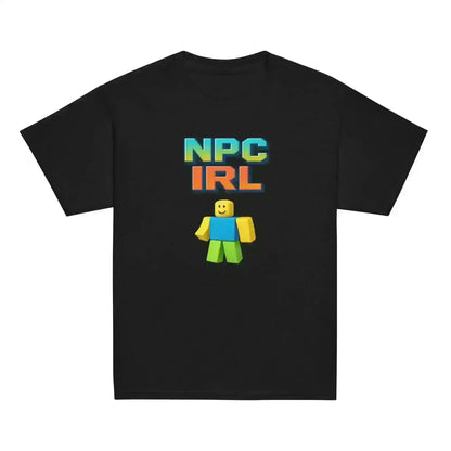 NPC IRL Youth Tee - Internet Core Gaming Slang - Cady Creations
