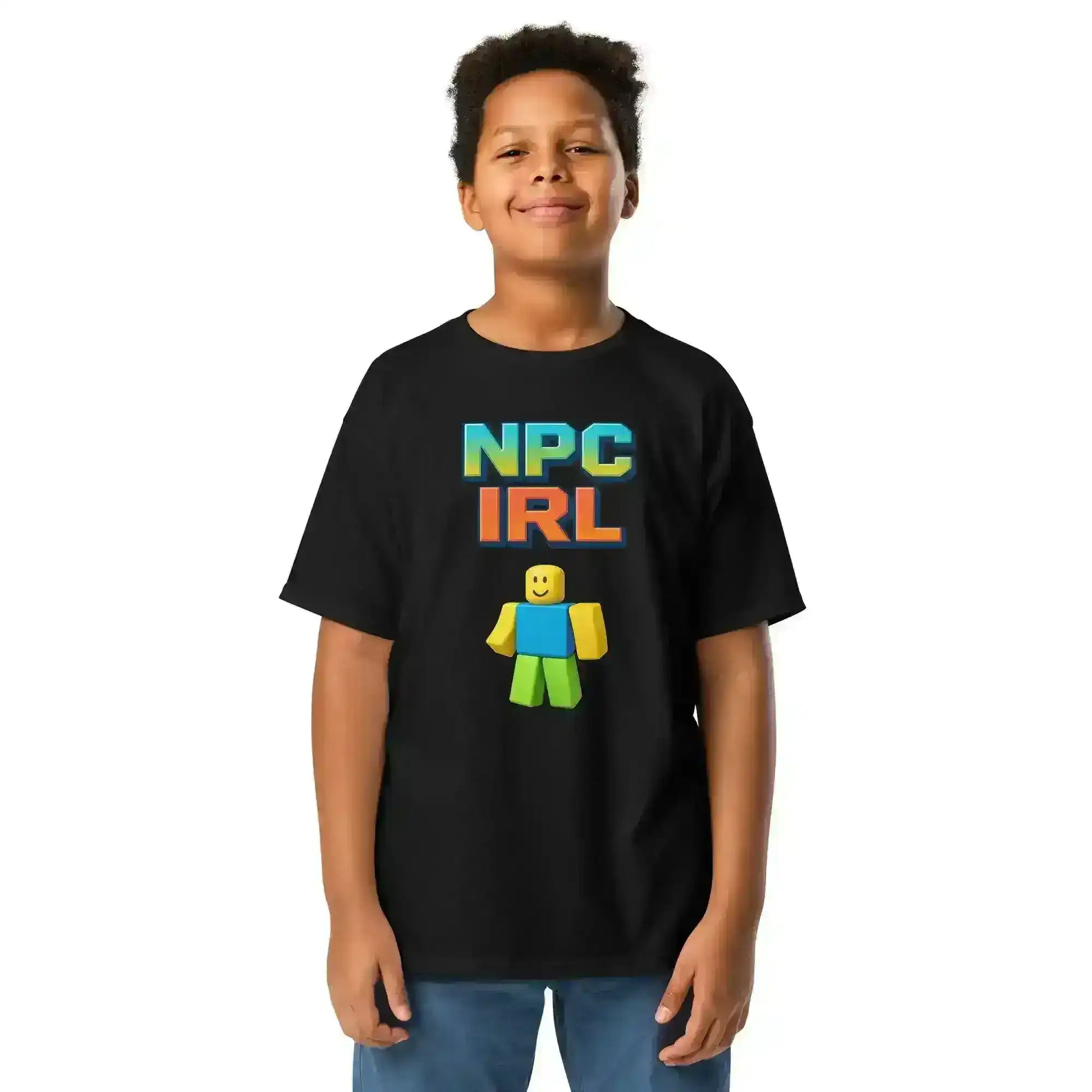 NPC IRL Youth Tee - Internet Core Gaming Slang - Cady Creations