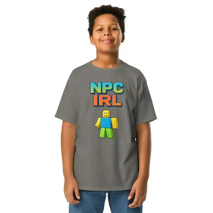 NPC IRL Youth Tee - Internet Core Gaming Slang - Cady Creations