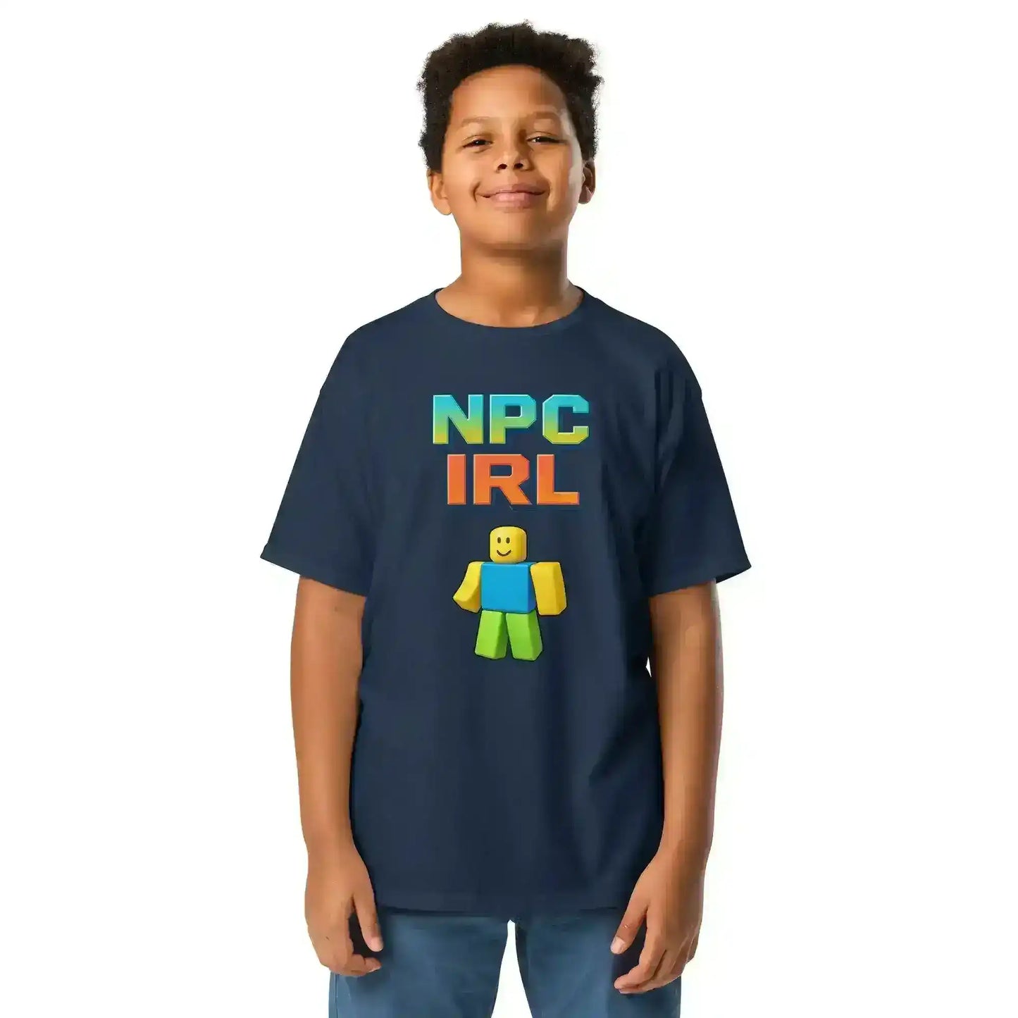 NPC IRL Youth Tee - Internet Core Gaming Slang - Cady Creations