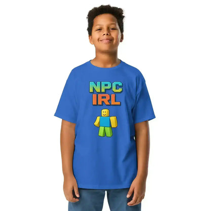 NPC IRL Youth Tee - Internet Core Gaming Slang - Cady Creations