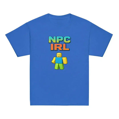 NPC IRL Youth Tee - Internet Core Gaming Slang - Cady Creations