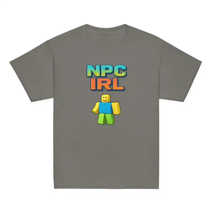 NPC IRL Youth Tee - Internet Core Gaming Slang - Cady Creations