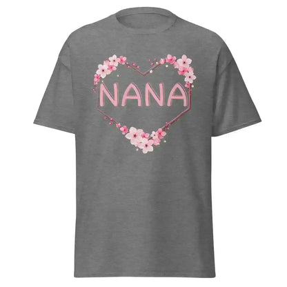 Nana Floral Heart - Unisex Tee - Cady Creations