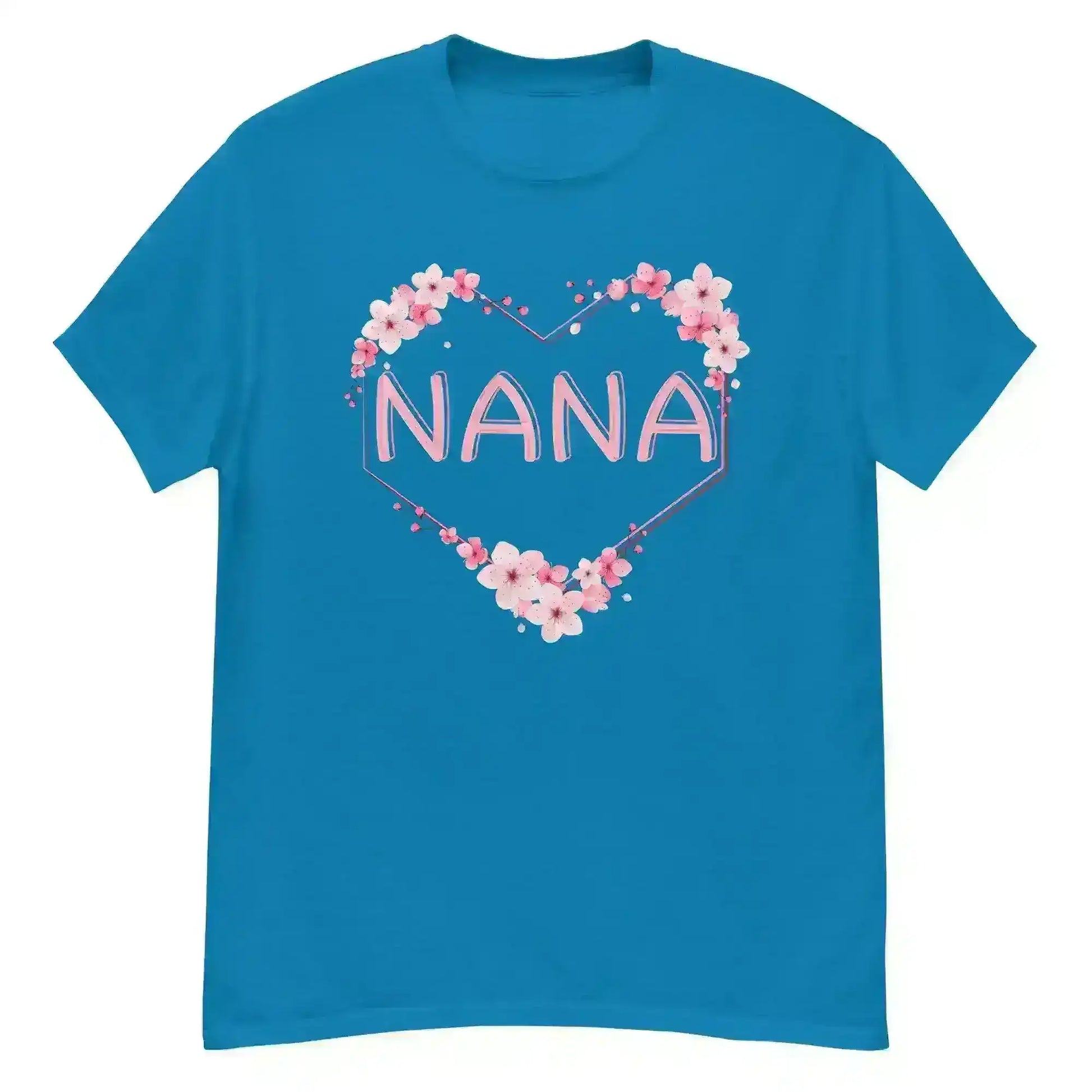 Nana Floral Heart - Unisex Tee - Cady Creations