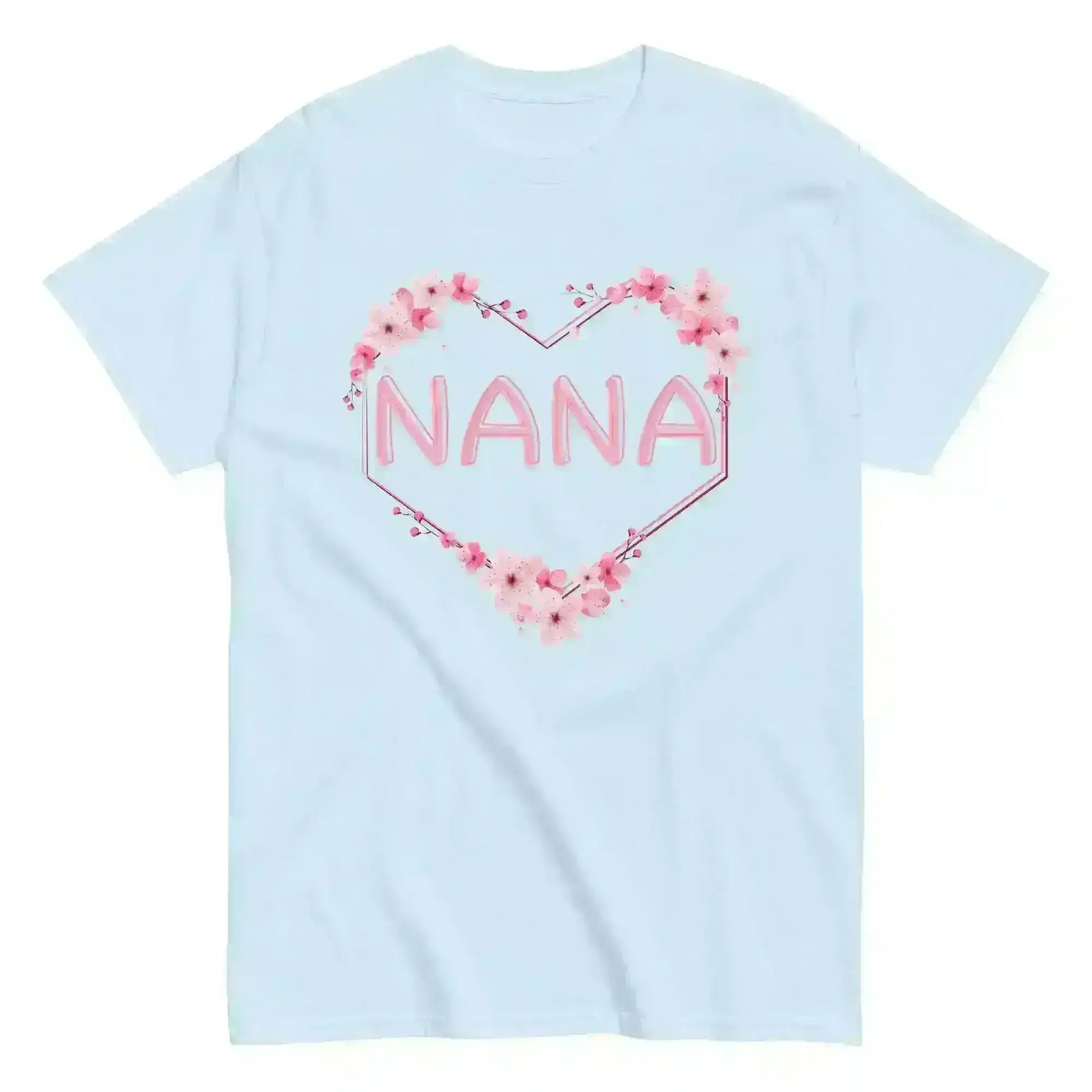 Nana Floral Heart - Unisex Tee - Cady Creations