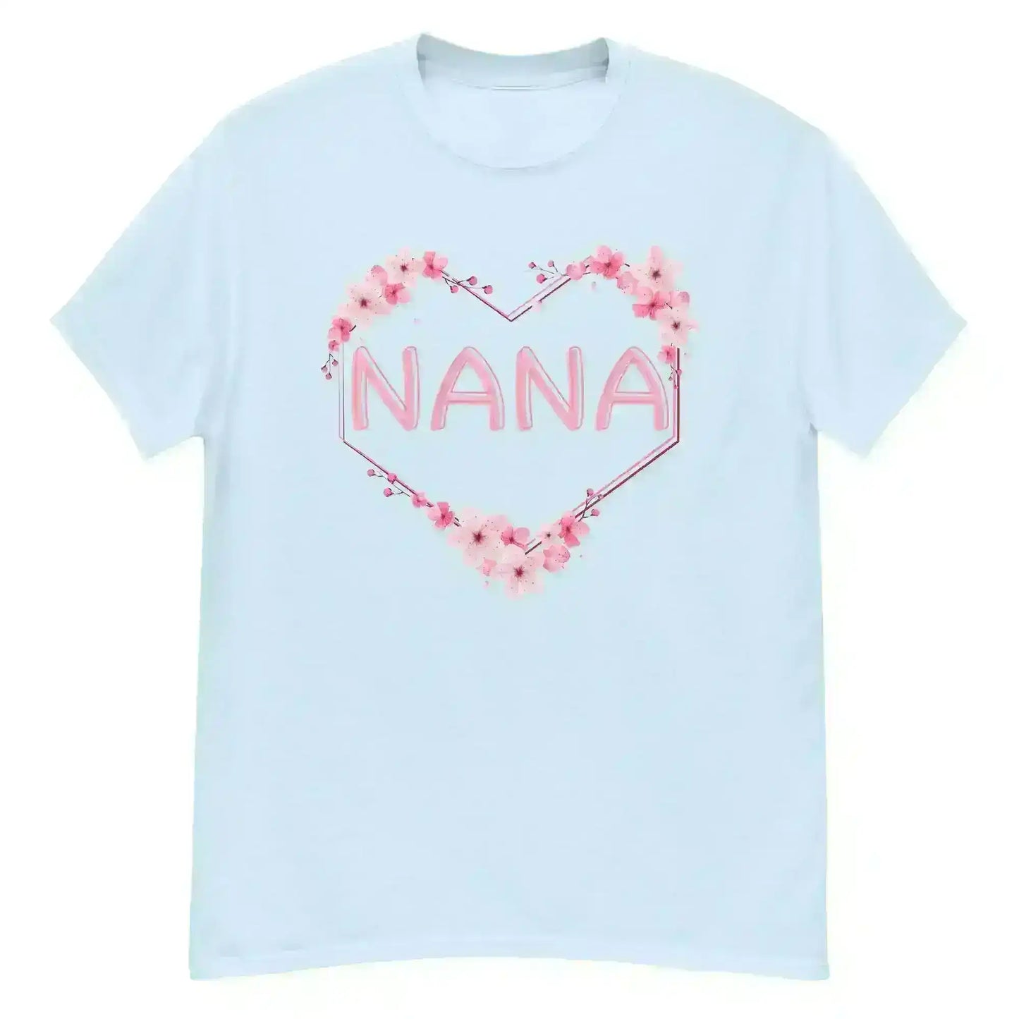 Nana Floral Heart - Unisex Tee - Cady Creations