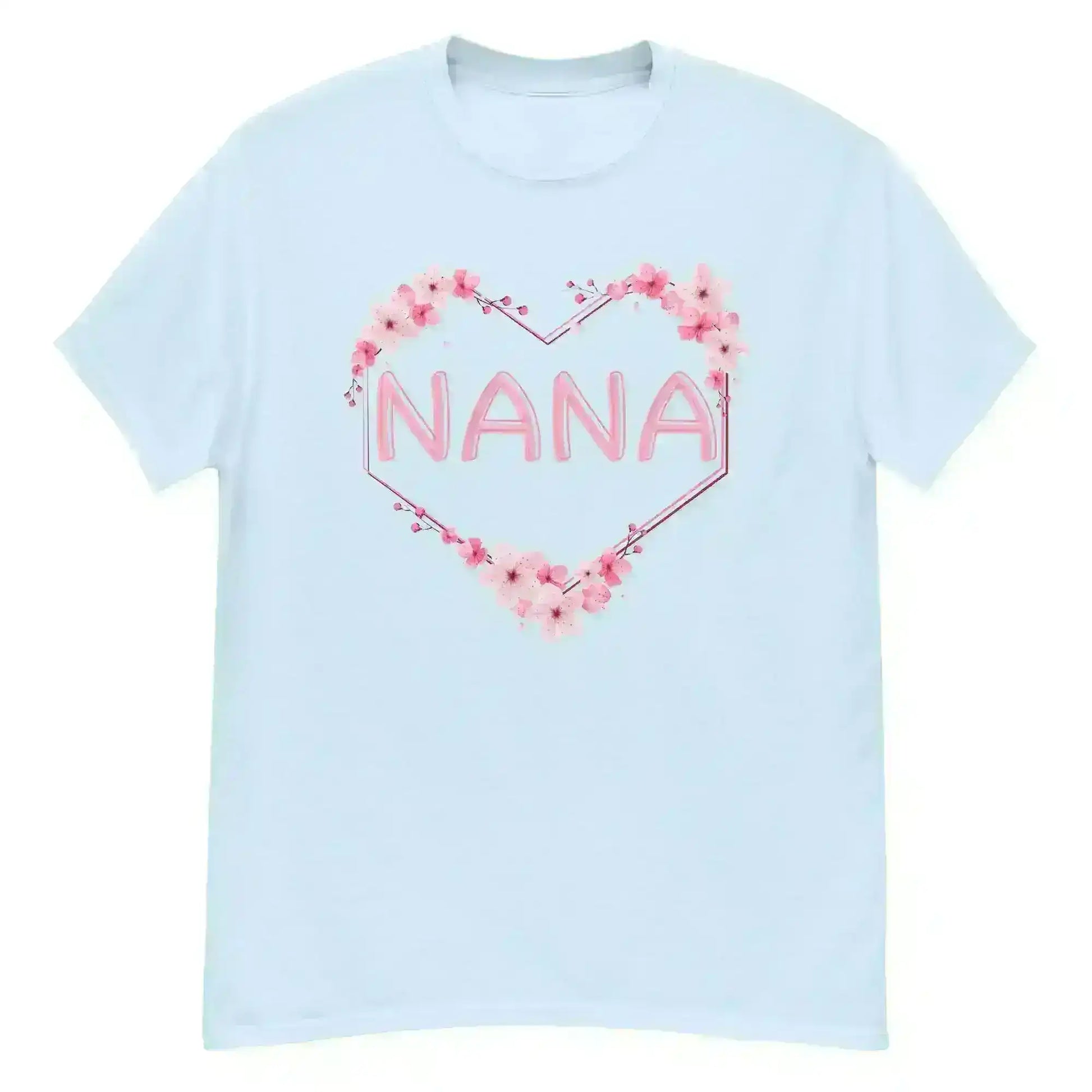 Nana Floral Heart - Unisex Tee - Cady Creations