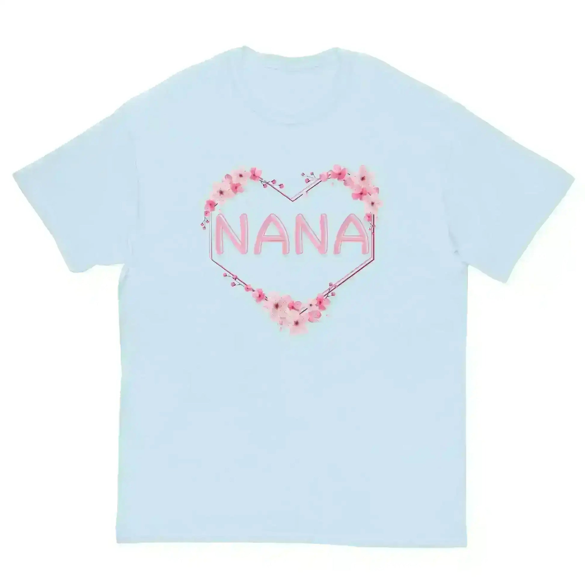 Nana Floral Heart - Unisex Tee - Cady Creations