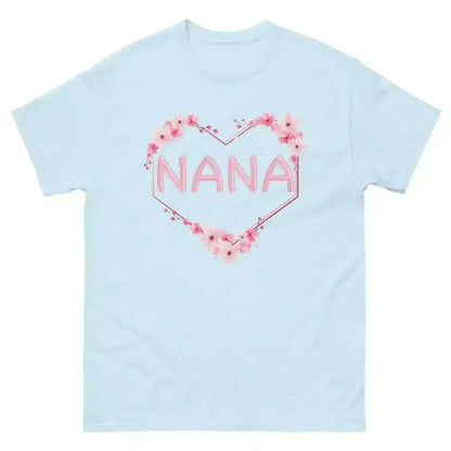 Nana Floral Heart - Unisex Tee - Cady Creations