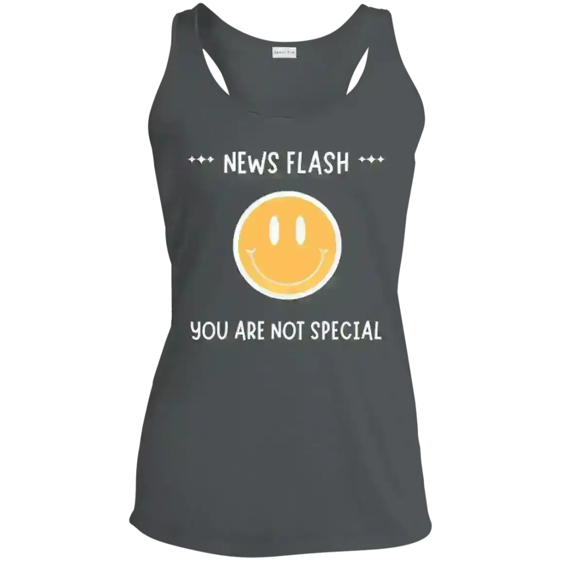 News Flash You're Not Special - Racerback Tank - Cady Creations