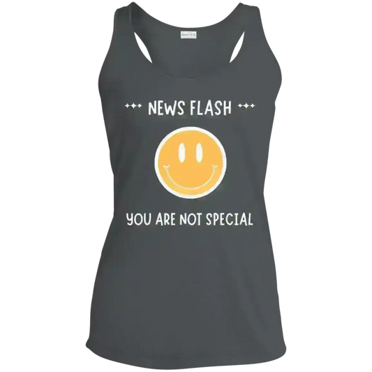 News Flash You're Not Special - Racerback Tank - Cady Creations