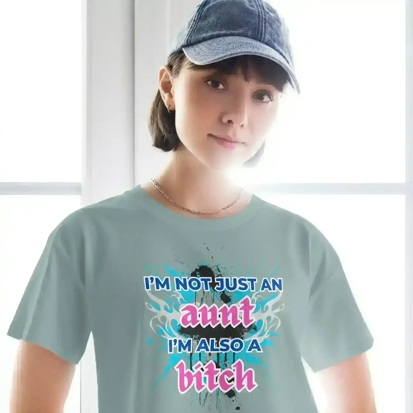 Not Just An Aunt - Crop Top - Cady Creations