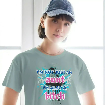 Not Just An Aunt - Crop Top - Cady Creations